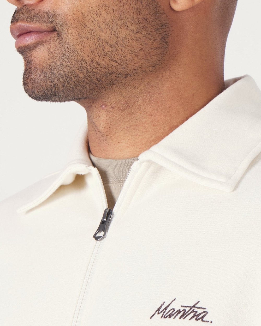 Mantra Legacy Quarter Zip, Sea Salt · view 3 of 4