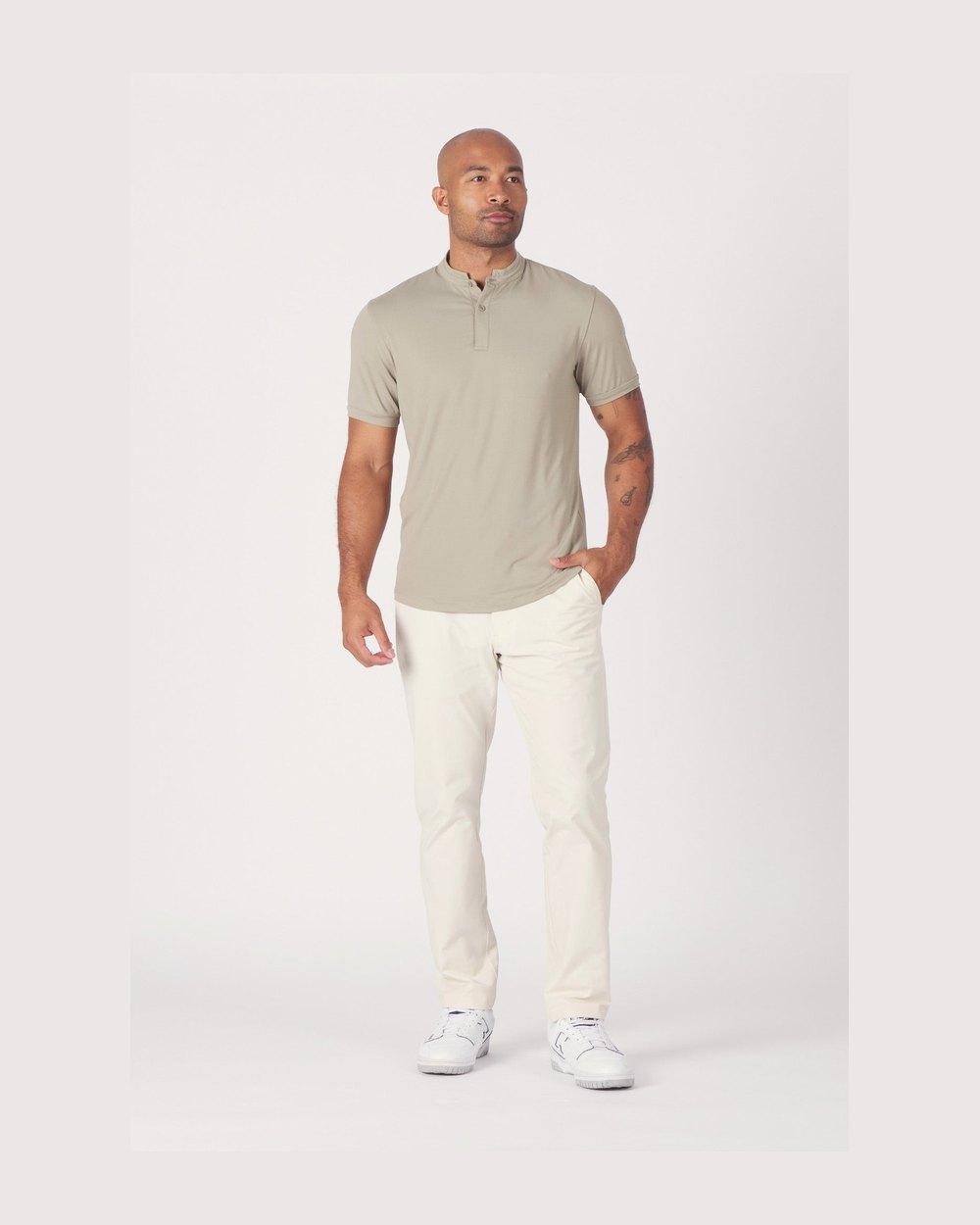 Mantra Catalyst Polo, Mantra Collar, Clay · view 2 of 4
