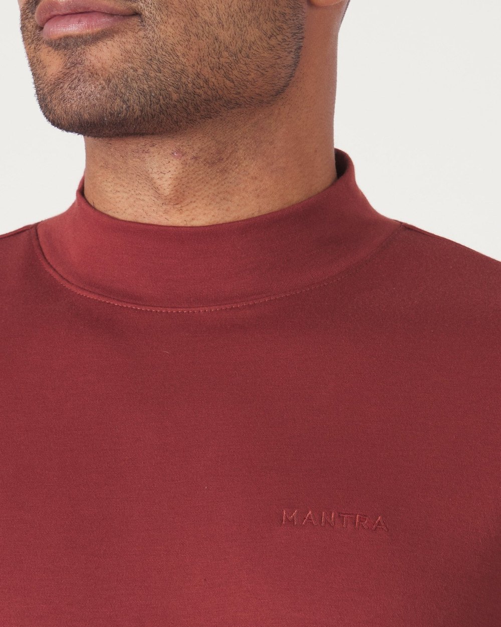 Mantra Signature Mock Neck L/S, Prickly Pear · view 3 of 4