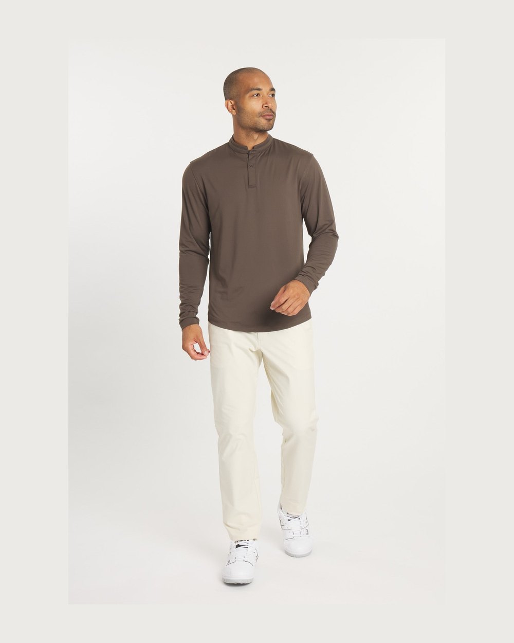 Mantra Catalyst Polo L/S, Mantra Collar, Woods · view 2 of 5