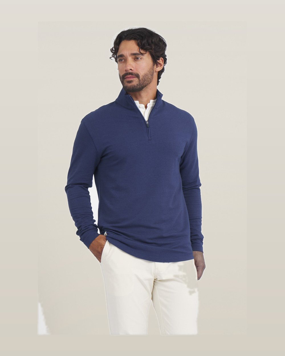 Mantra Essential Pullover, Ocean · view 1 of 4