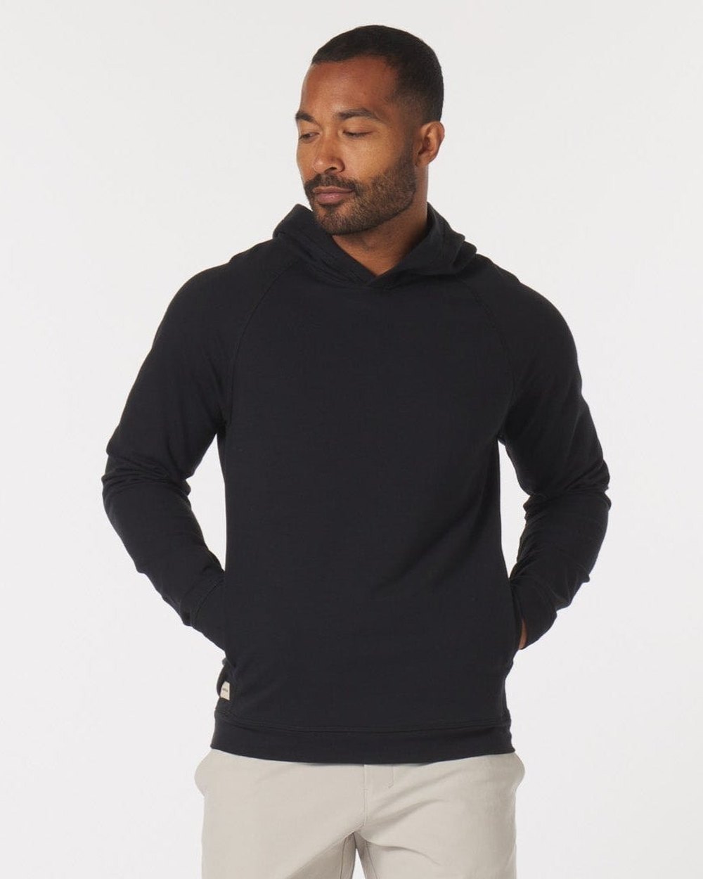 Mantra Essential Hoodie, Obsidian · view 1 of 4