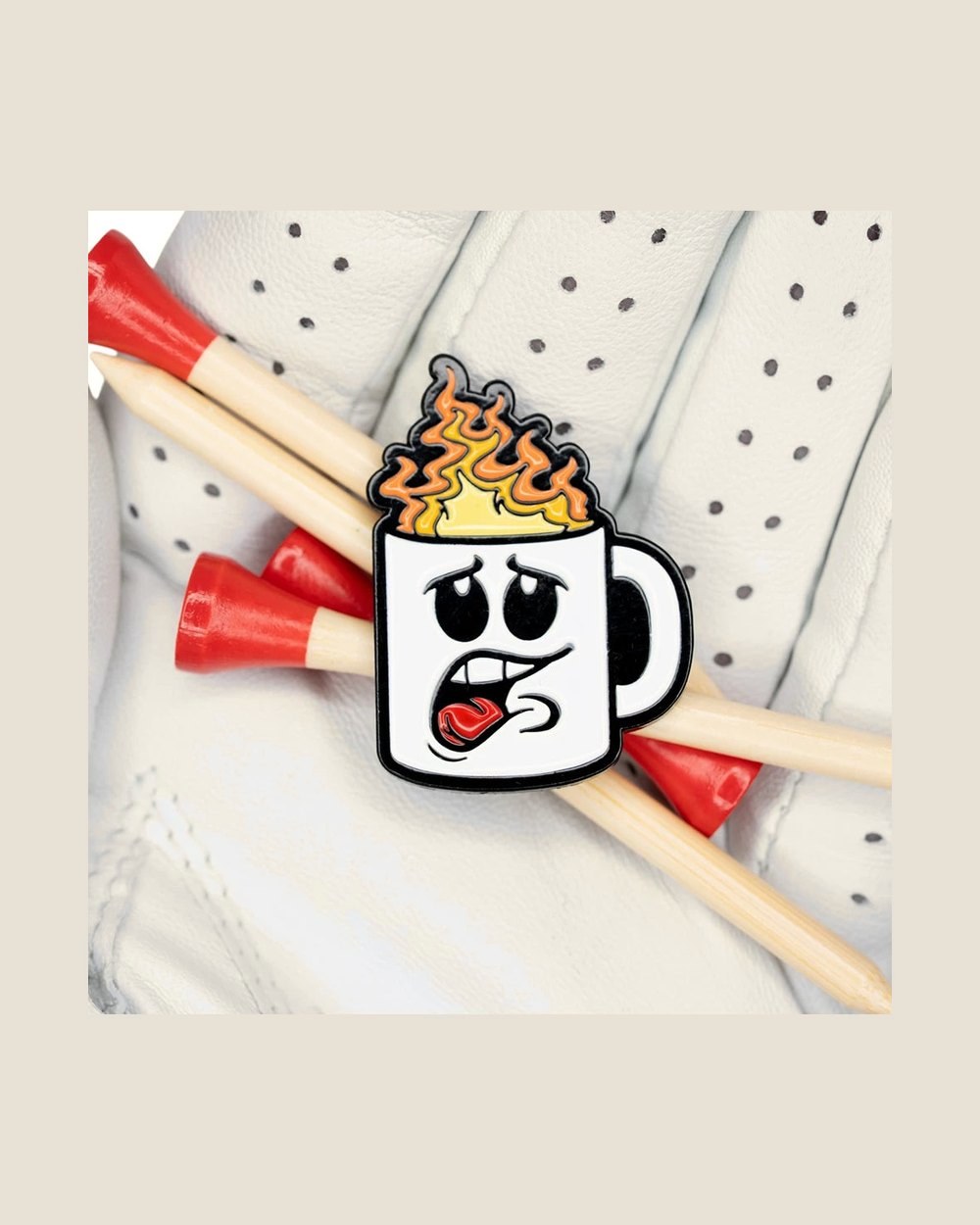 Matchstick Golf Flaming Mug · view 3 of 4