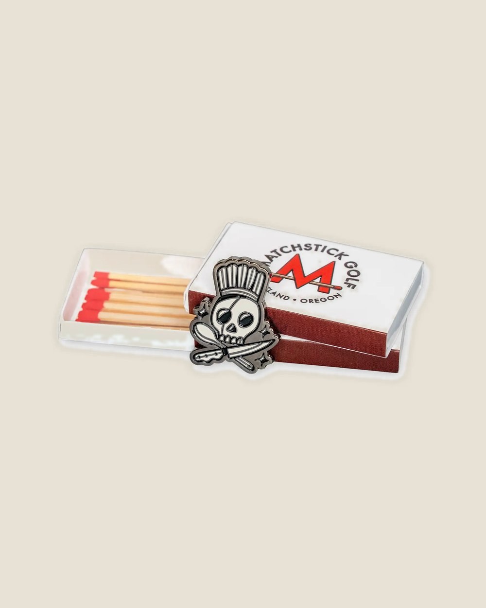 Matchstick Golf Chef Skull · view 4 of 4