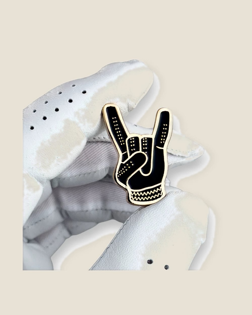 Matchstick Golf Devil Horns, Black & Gold · view 2 of 4