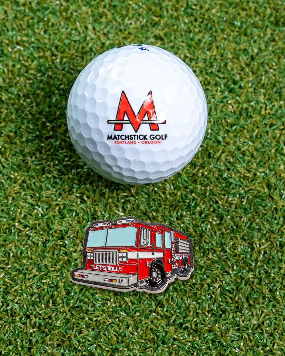 Matchstick Golf Fire Truck · view 2 of 3