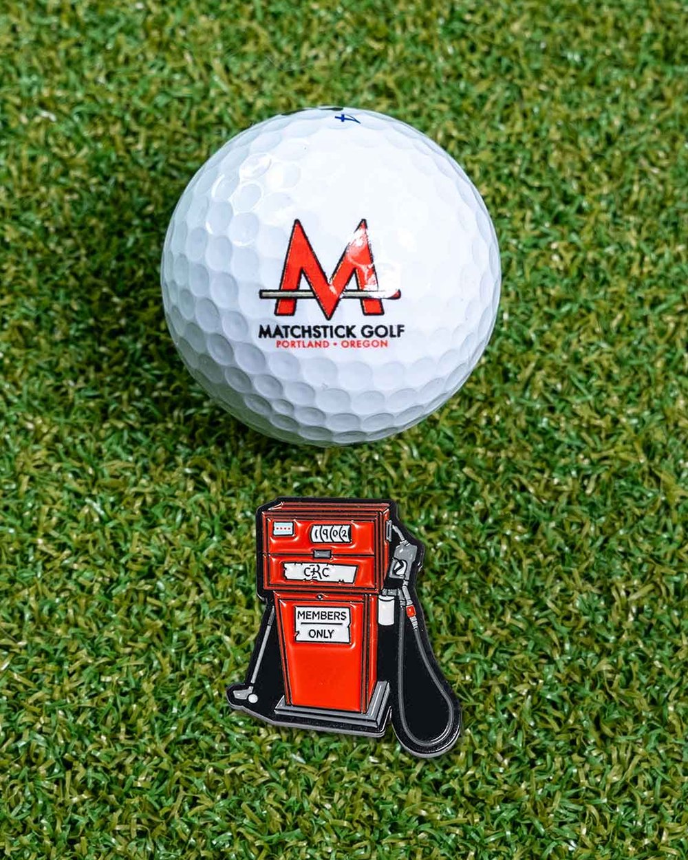 Matchstick Golf Gas Pump · view 2 of 3
