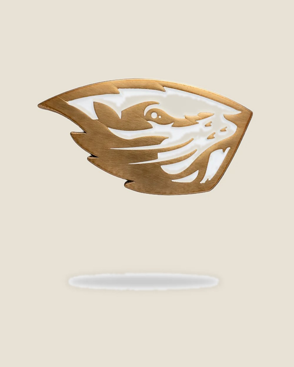 Matchstick Golf Oregon State Beaver, Brushed Gold · view 1 of 4