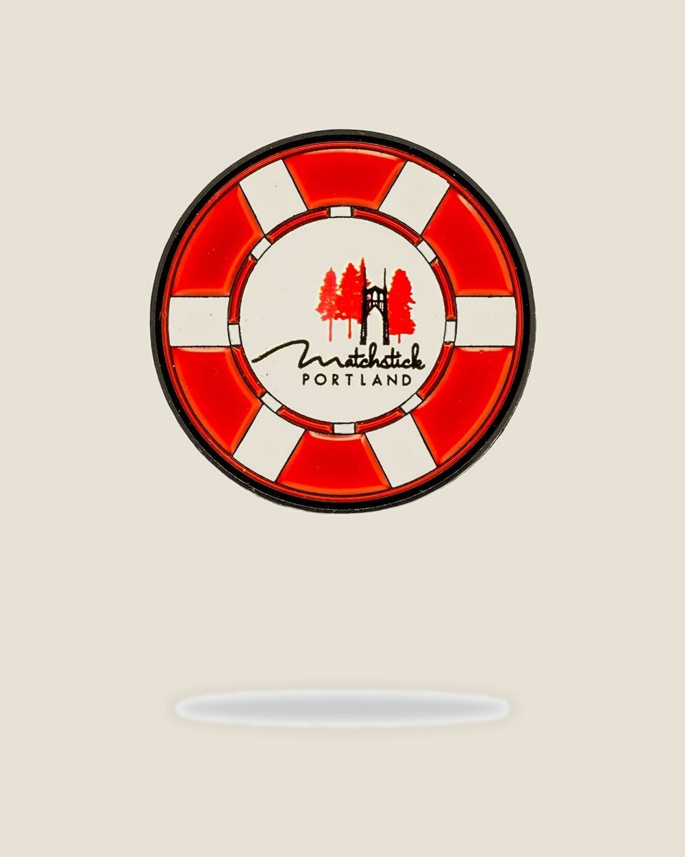 Matchstick Golf Poker Chip · view 1 of 3