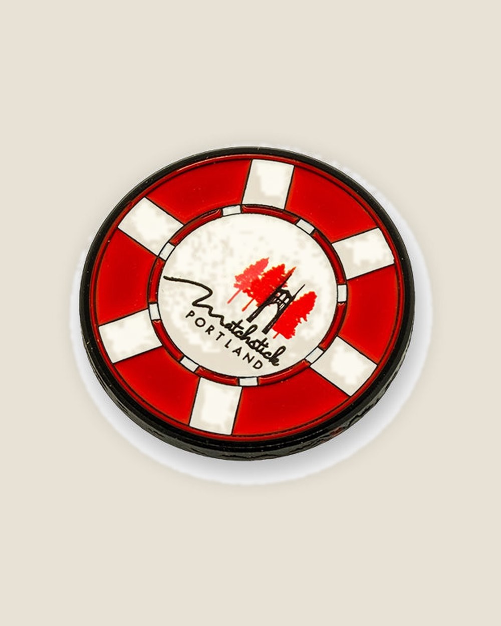 Matchstick Golf Poker Chip · view 2 of 3