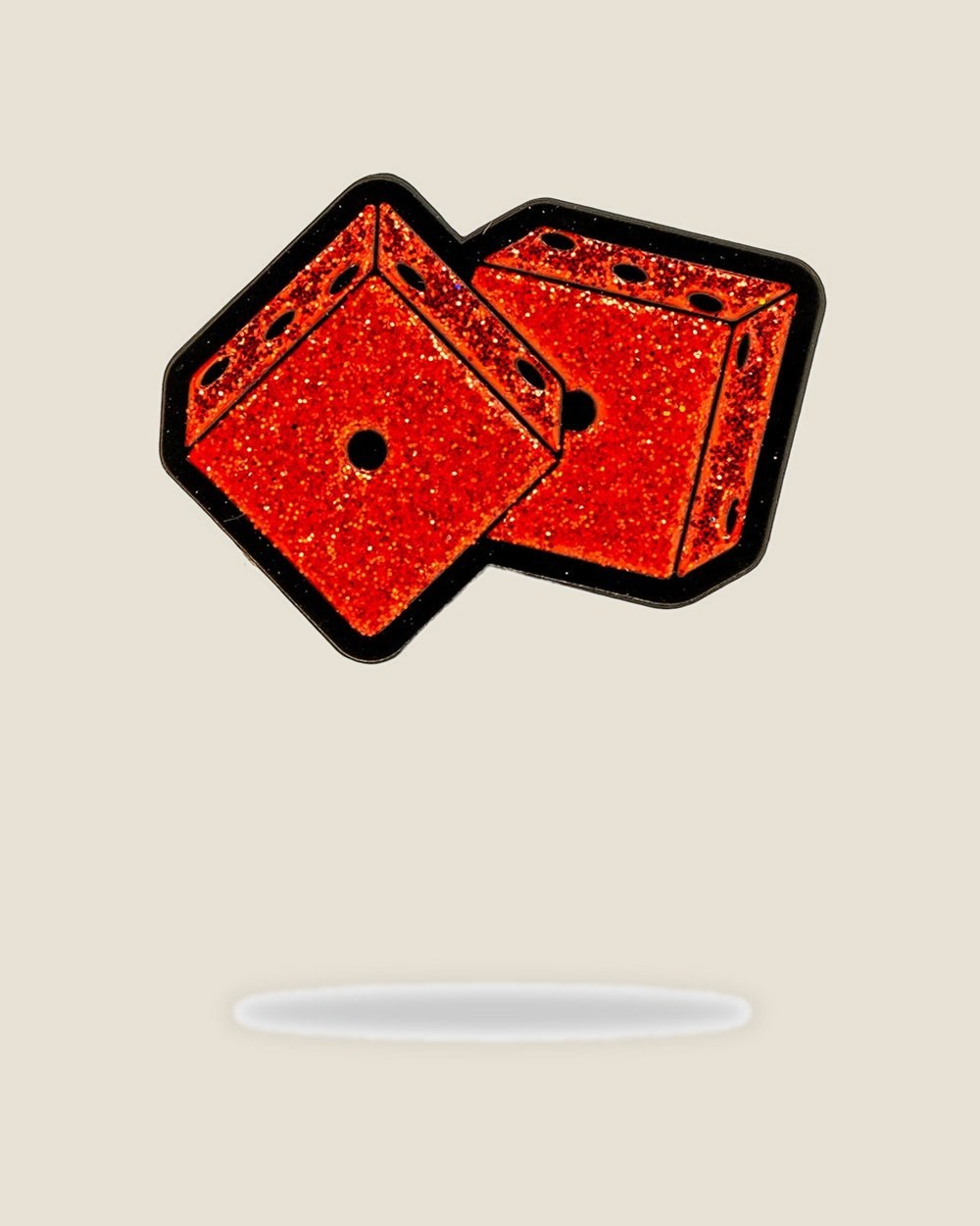 Matchstick Golf Red Dice · view 1 of 3