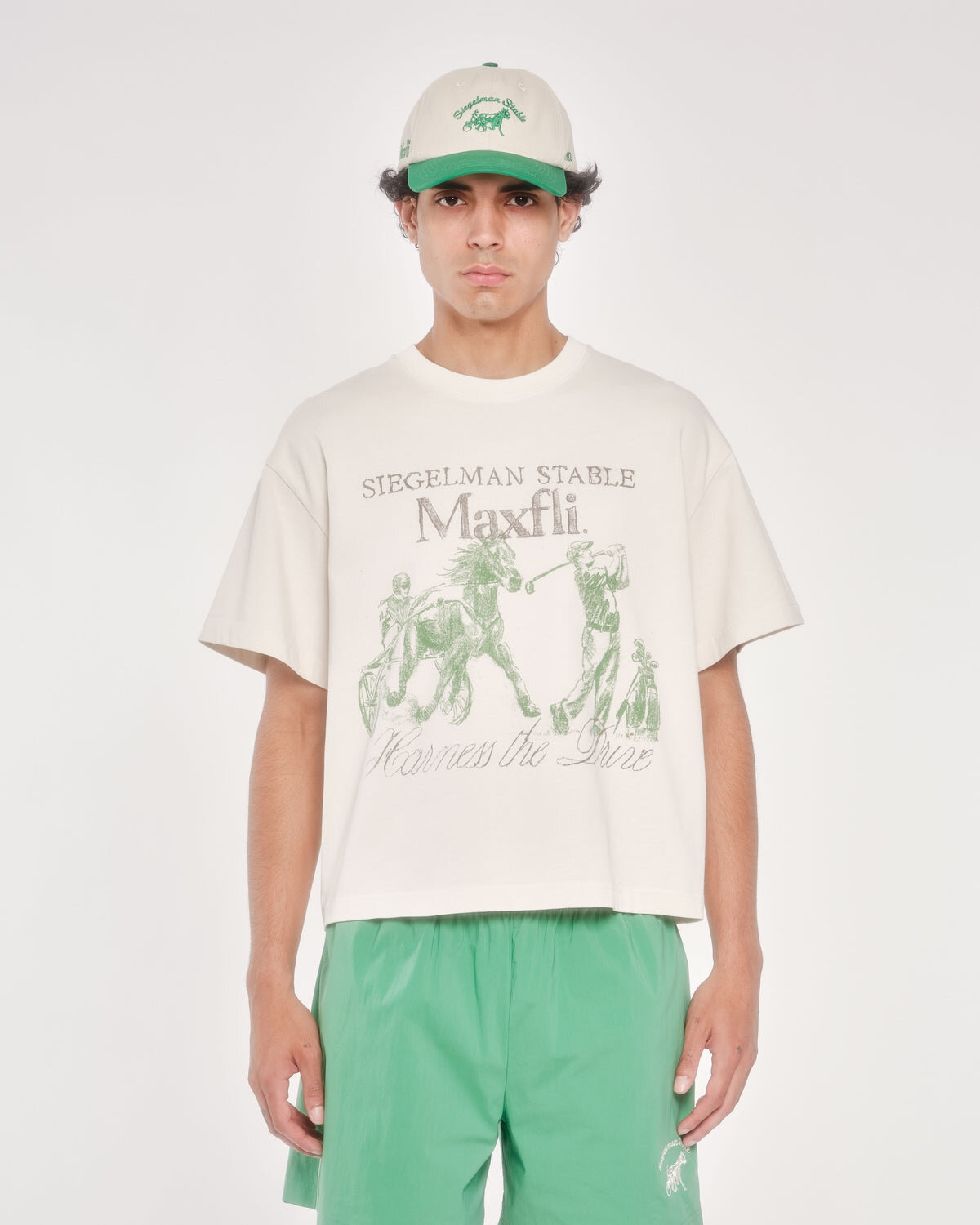 SS × Maxfli Printed Boxy Tee