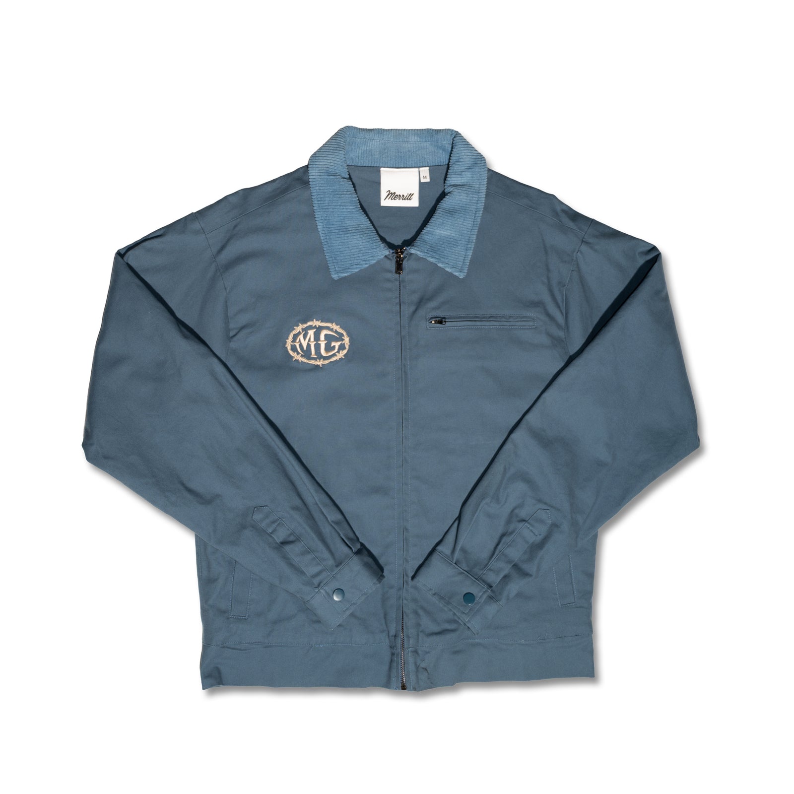 Merrill Golf &mdash; Work Jacket · Sky Blue