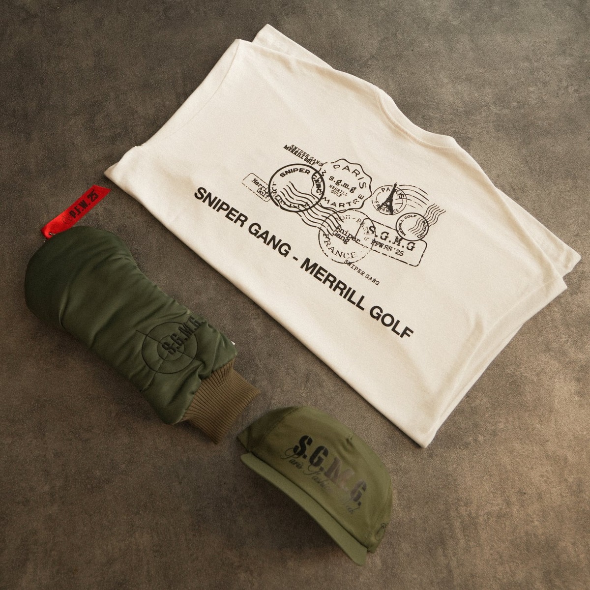 Merrill Golf on course &mdash; lookbook photograph