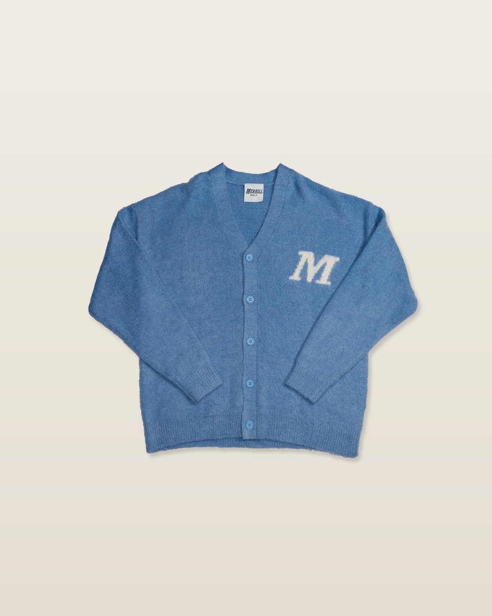 Merrill Golf — Palmer Cardigan · Fire Red · view 4 of 4