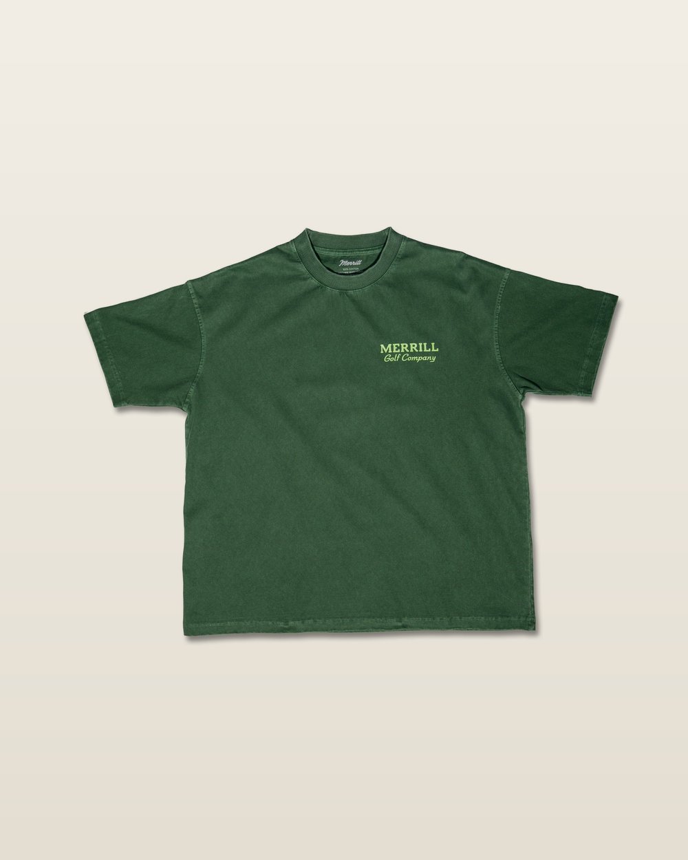 Merrill Golf — Golf Company Tee · Vintage Green · view 1 of 2