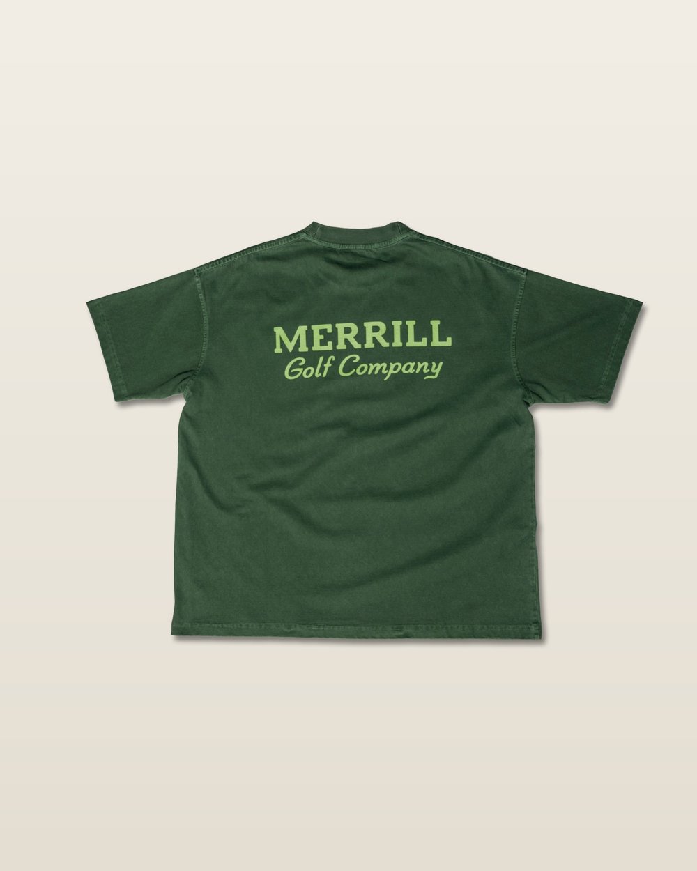 Merrill Golf — Golf Company Tee · Vintage Green · view 2 of 2