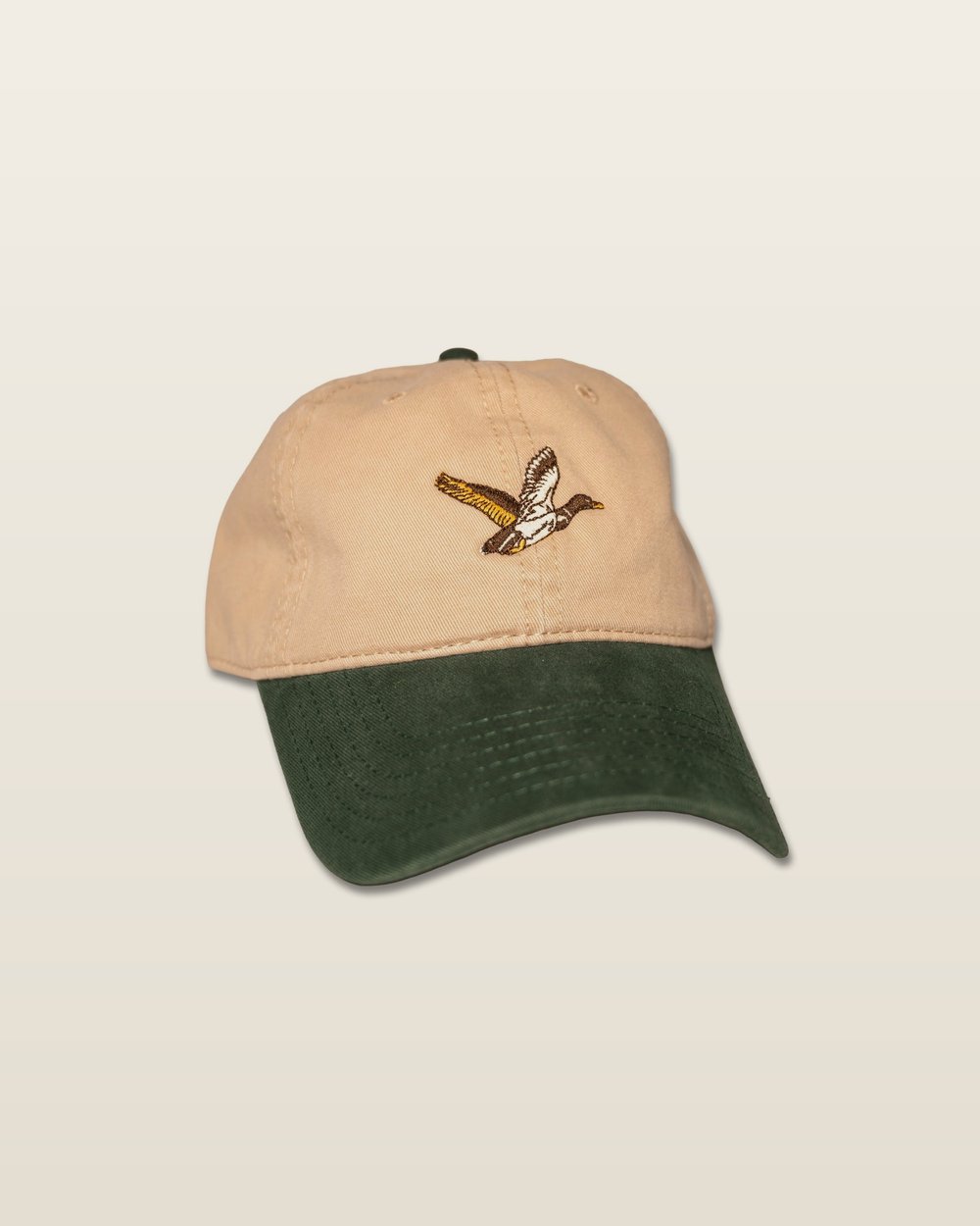 Merrill Golf — Birds Dad Hat · Khaki/Green · view 1 of 2