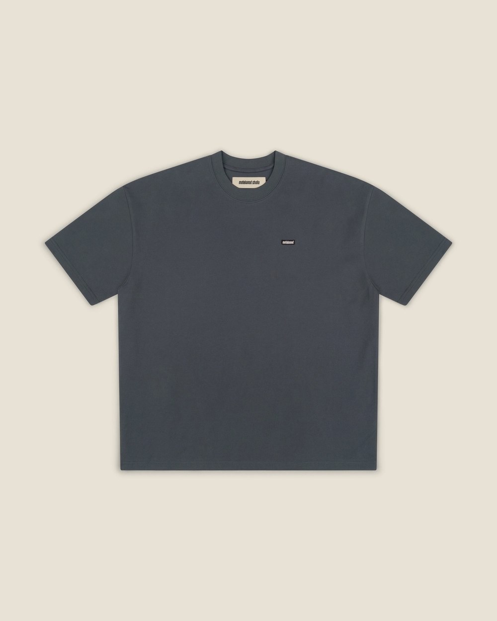 Metalwood Studio Heavyweight Mini Metal Logo T-Shirt · view 1 of 9