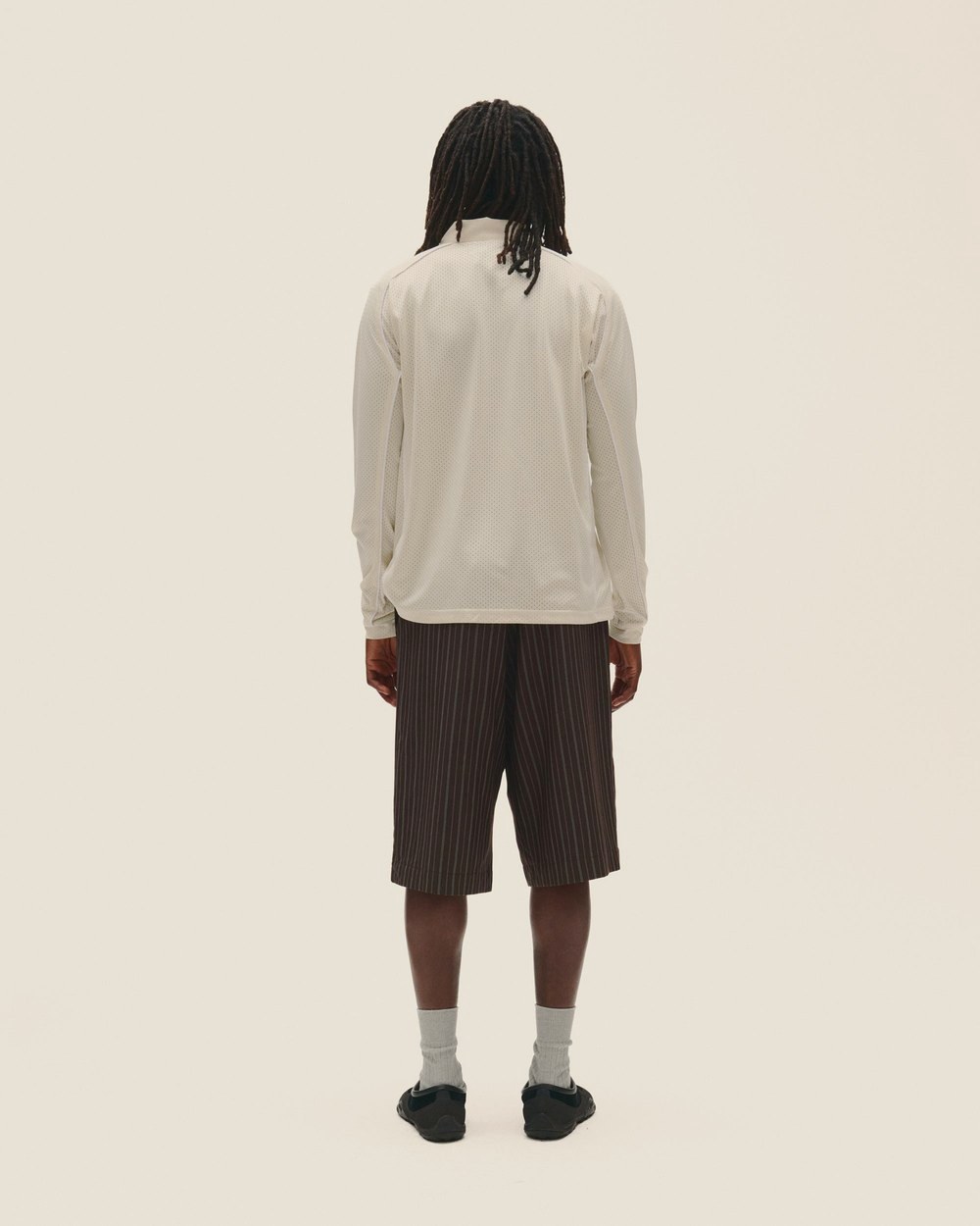 Metalwood Studio Piped Longsleeve Quarter Zip Polo · view 4 of 8