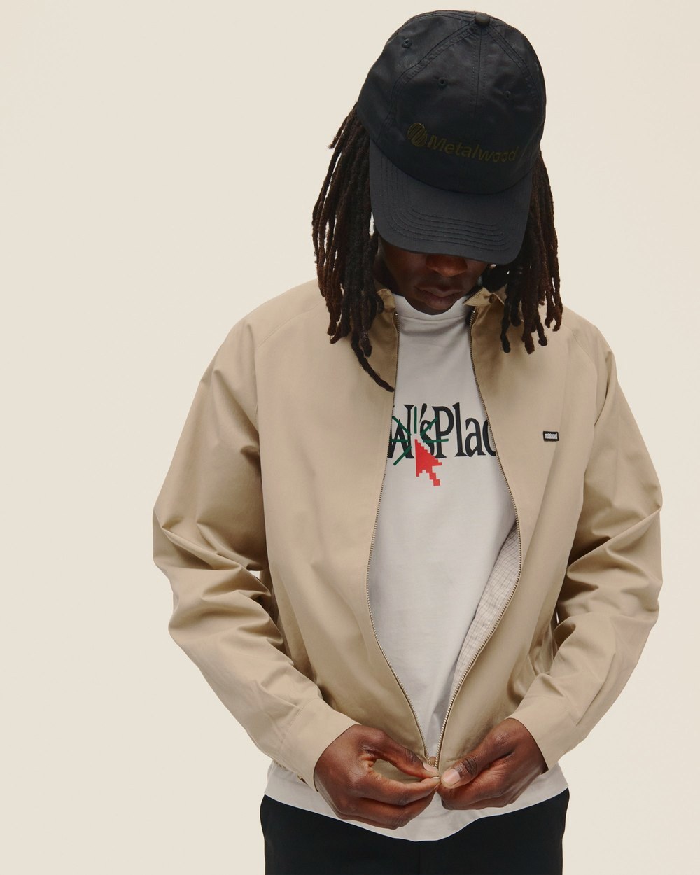 Metalwood Studio Raglan Sleeve Blouson · view 6 of 8