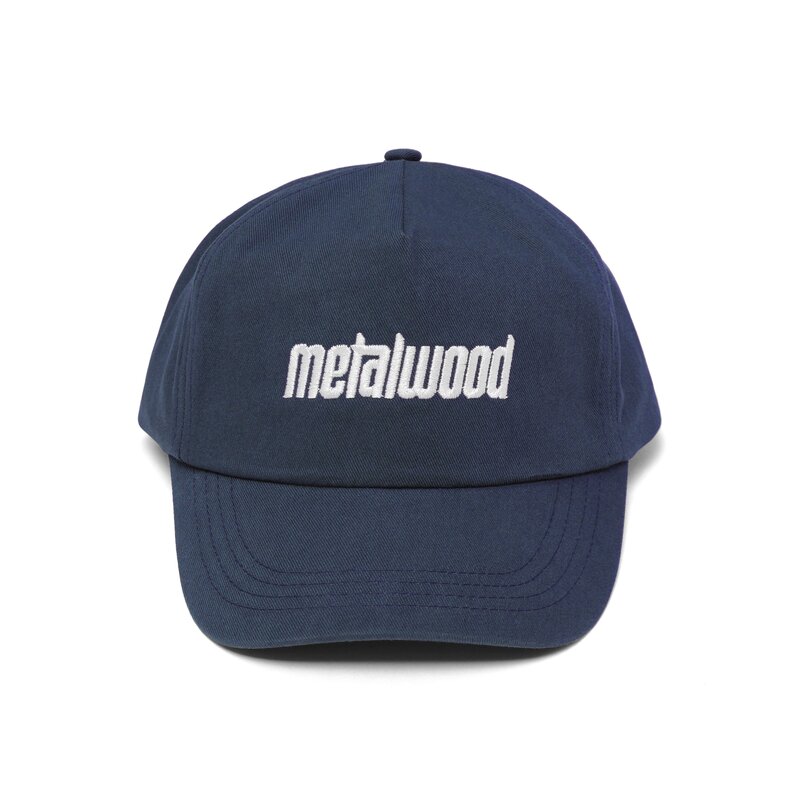 Metalwood Studio — Metal Logo 5-Panel Hat in Navy &middot; view 1 of 1