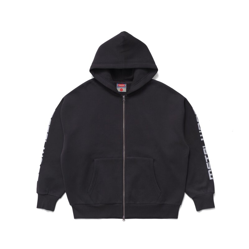 Moto Zip Hoodie — Tar — Metalwood Studio &middot; view 1 of 1