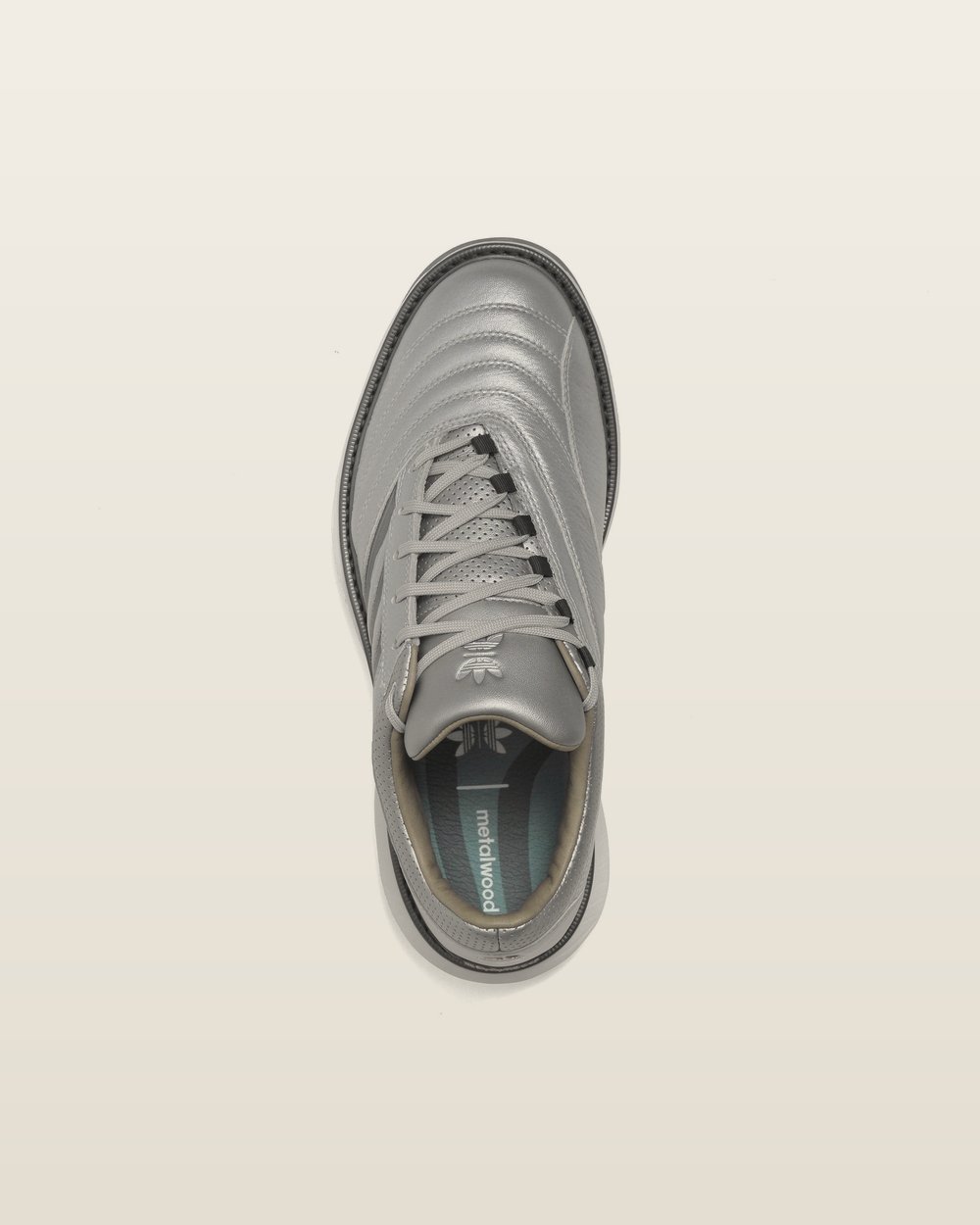 adidas MC70 Golf Shoe — Silver — Metalwood Studio · view 3 of 5