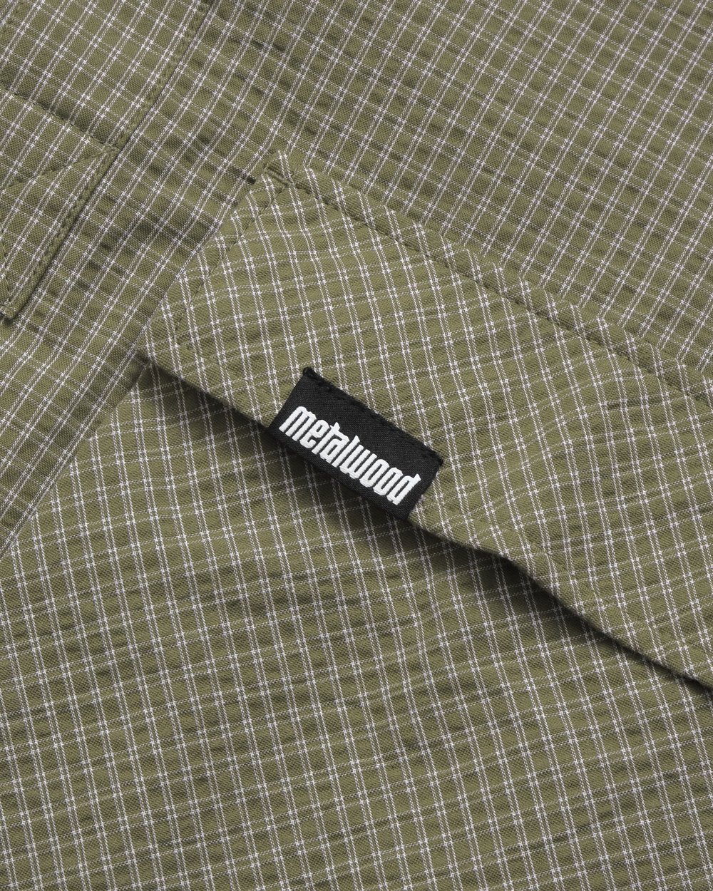 Plaid Tactical Overshirt — Metalwood Studio · view 2 of 3