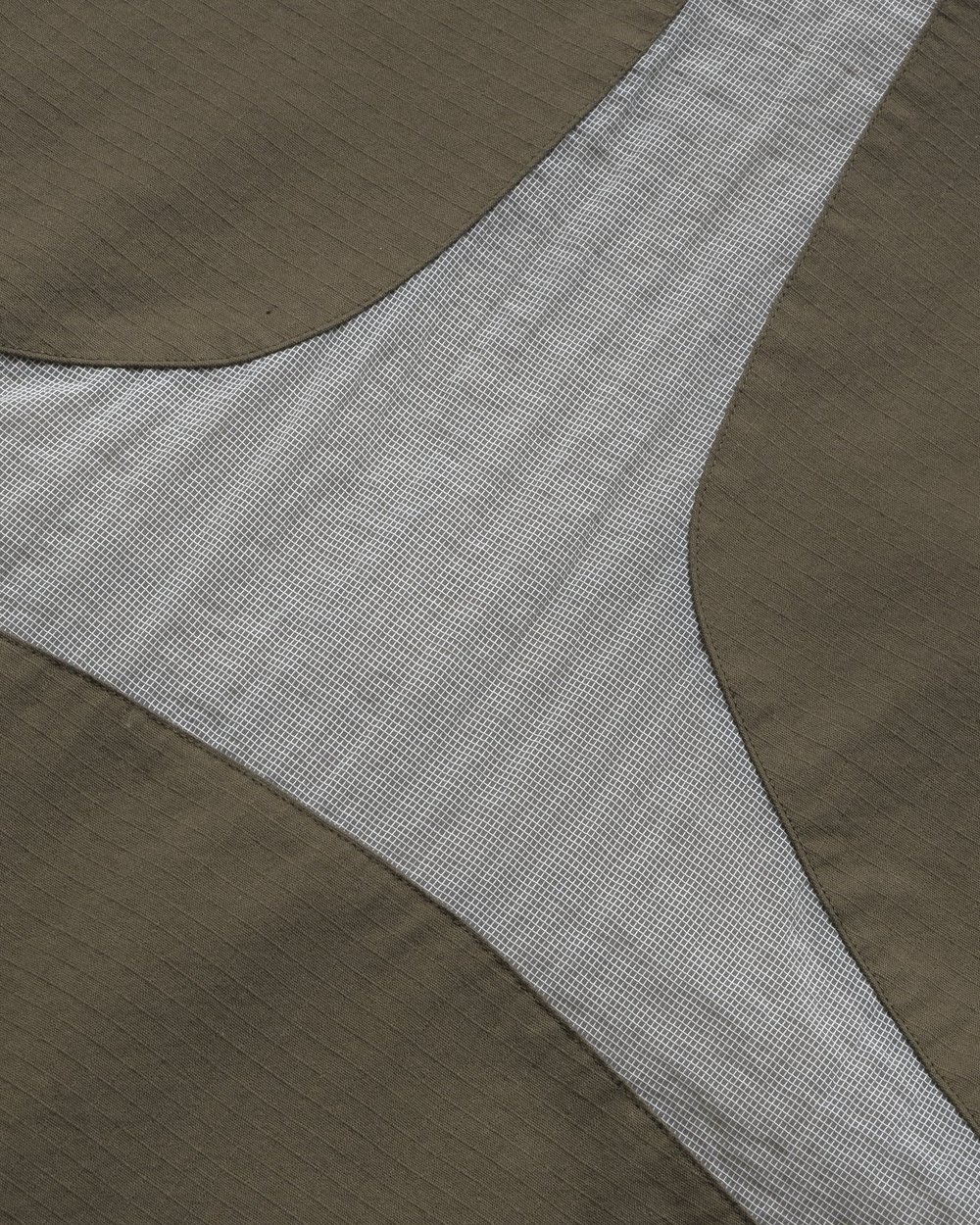Paneled Work Shirt — Olive — Metalwood Studio · view 3 of 4