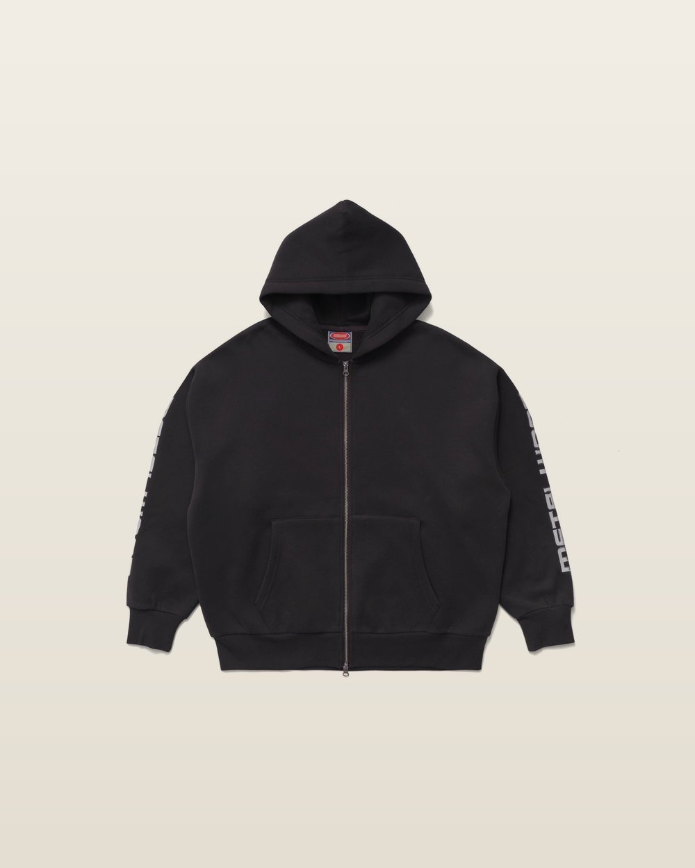 Moto Zip Hoodie — Tar — Metalwood Studio · view 1 of 3