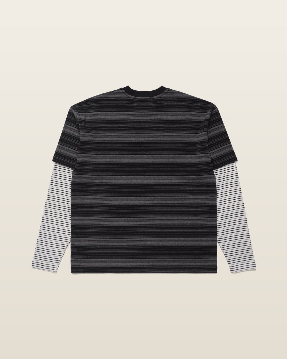 Double Layer Striped Tee — Metalwood Studio · view 3 of 3