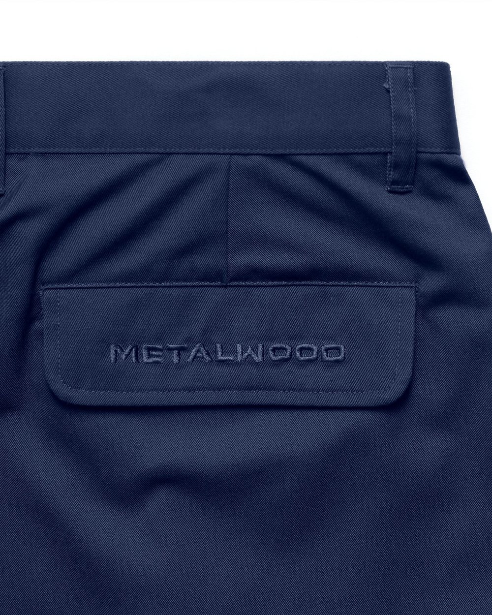 Trophy Short — Navy — Metalwood Studio · view 3 of 4