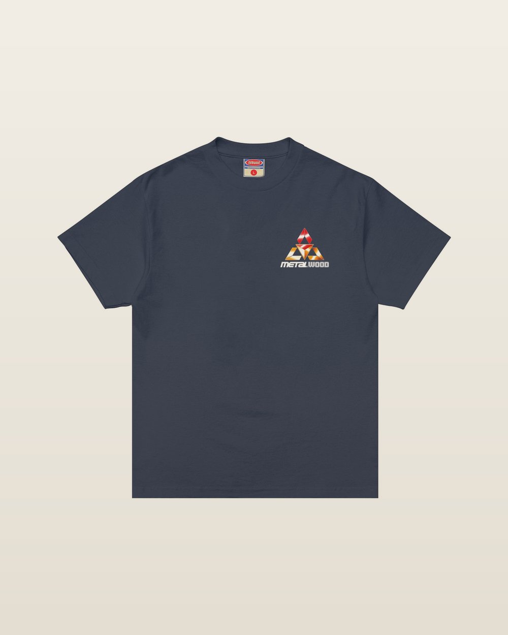 Metalwood Studio — Tri-Metal T-Shirt in Midnight · view 1 of 2