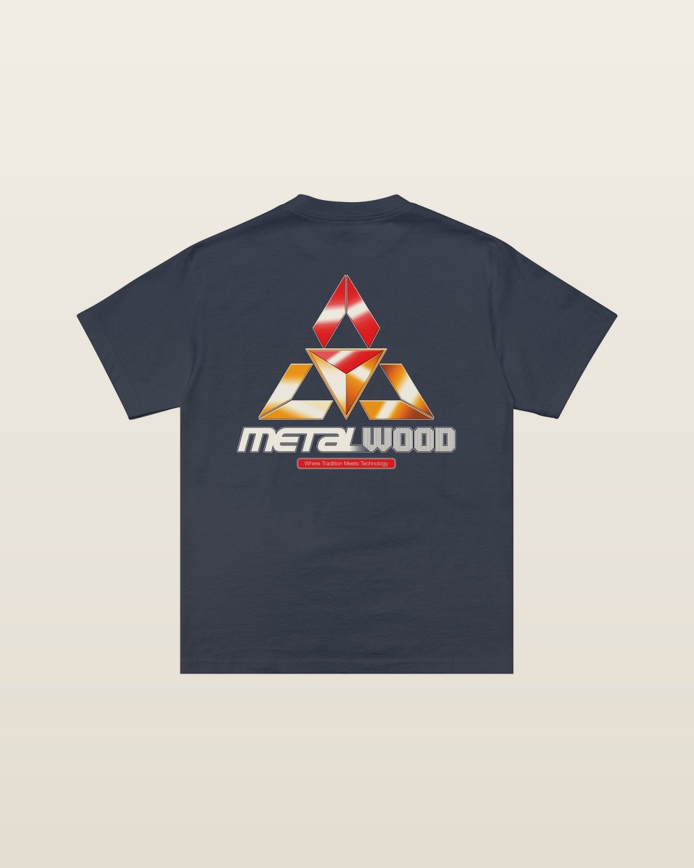 Metalwood Studio — Tri-Metal T-Shirt in Midnight · view 2 of 2