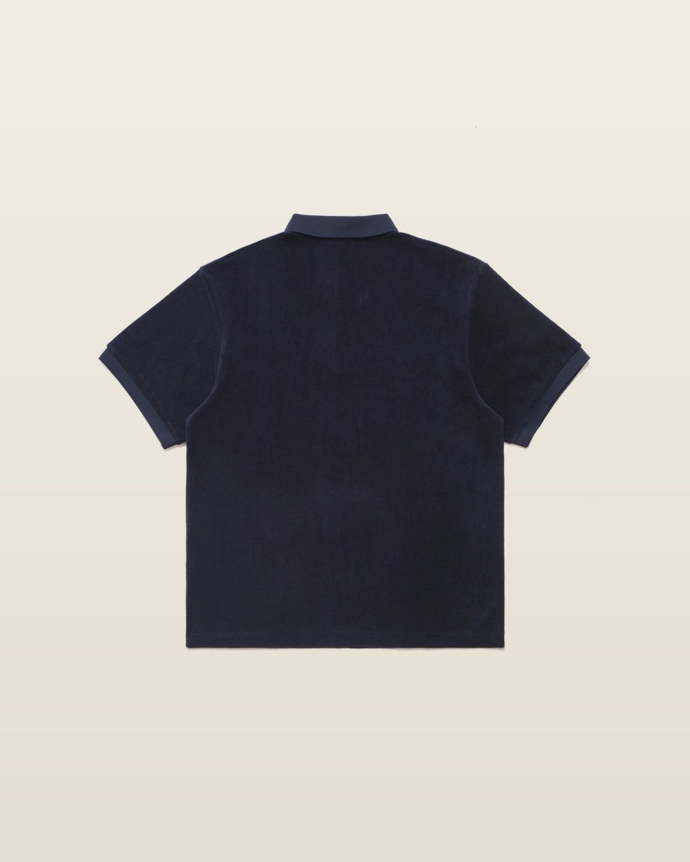 Metalwood Studio — Medieval Terry Polo in Navy · view 2 of 3