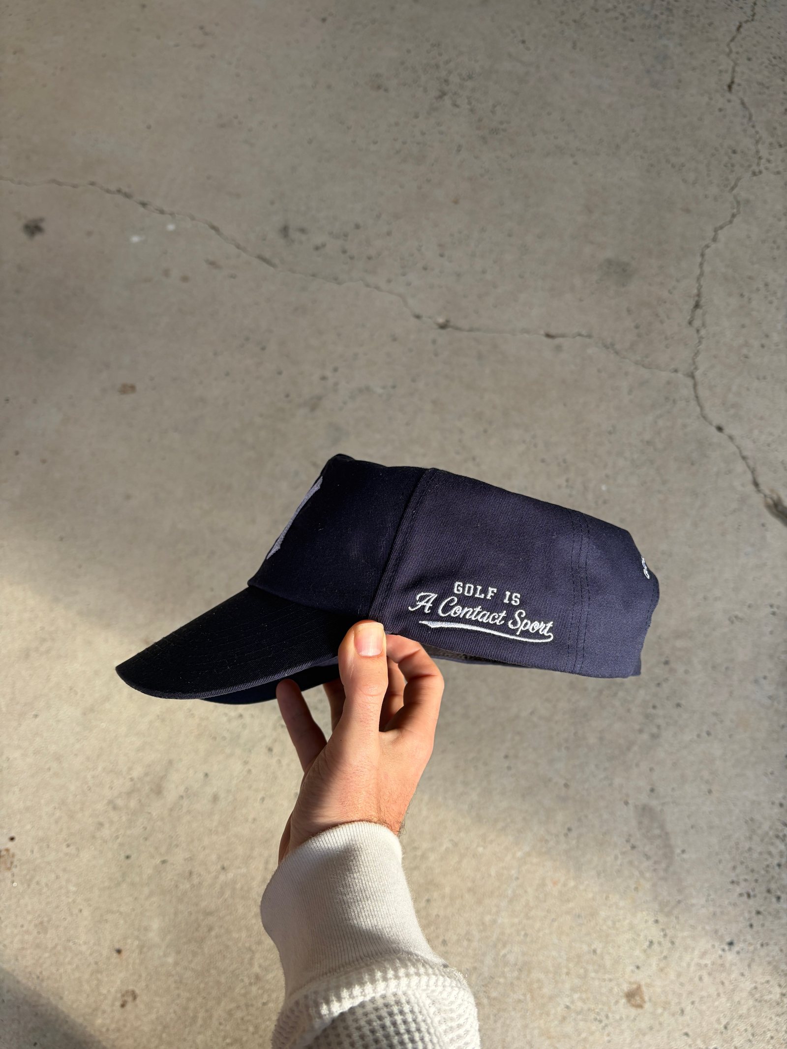 Contact Cap Navy by Midiron, Sydney golf brand