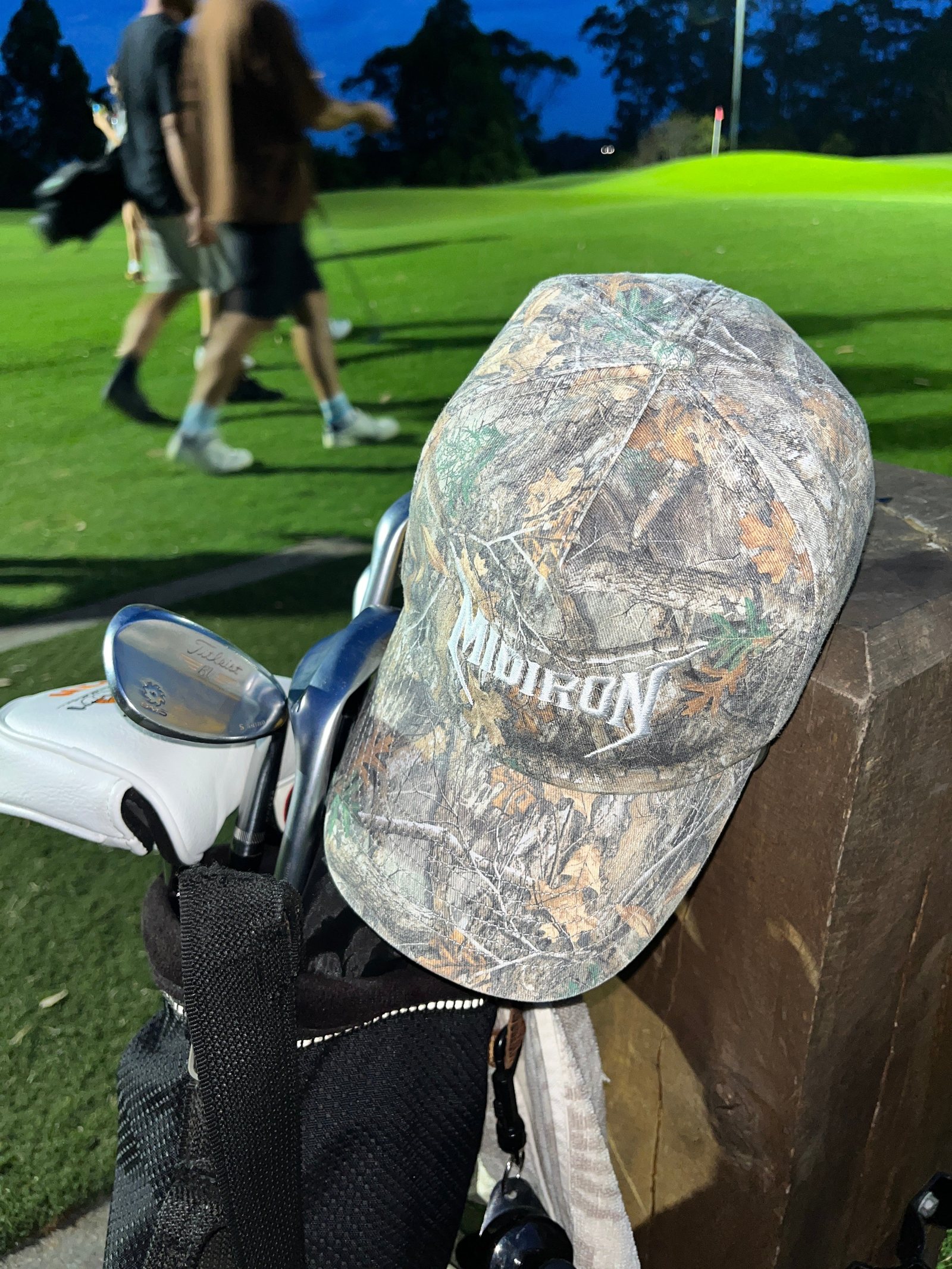 Tour Spec Cap Tree Camo by Midiron, Sydney golf brand