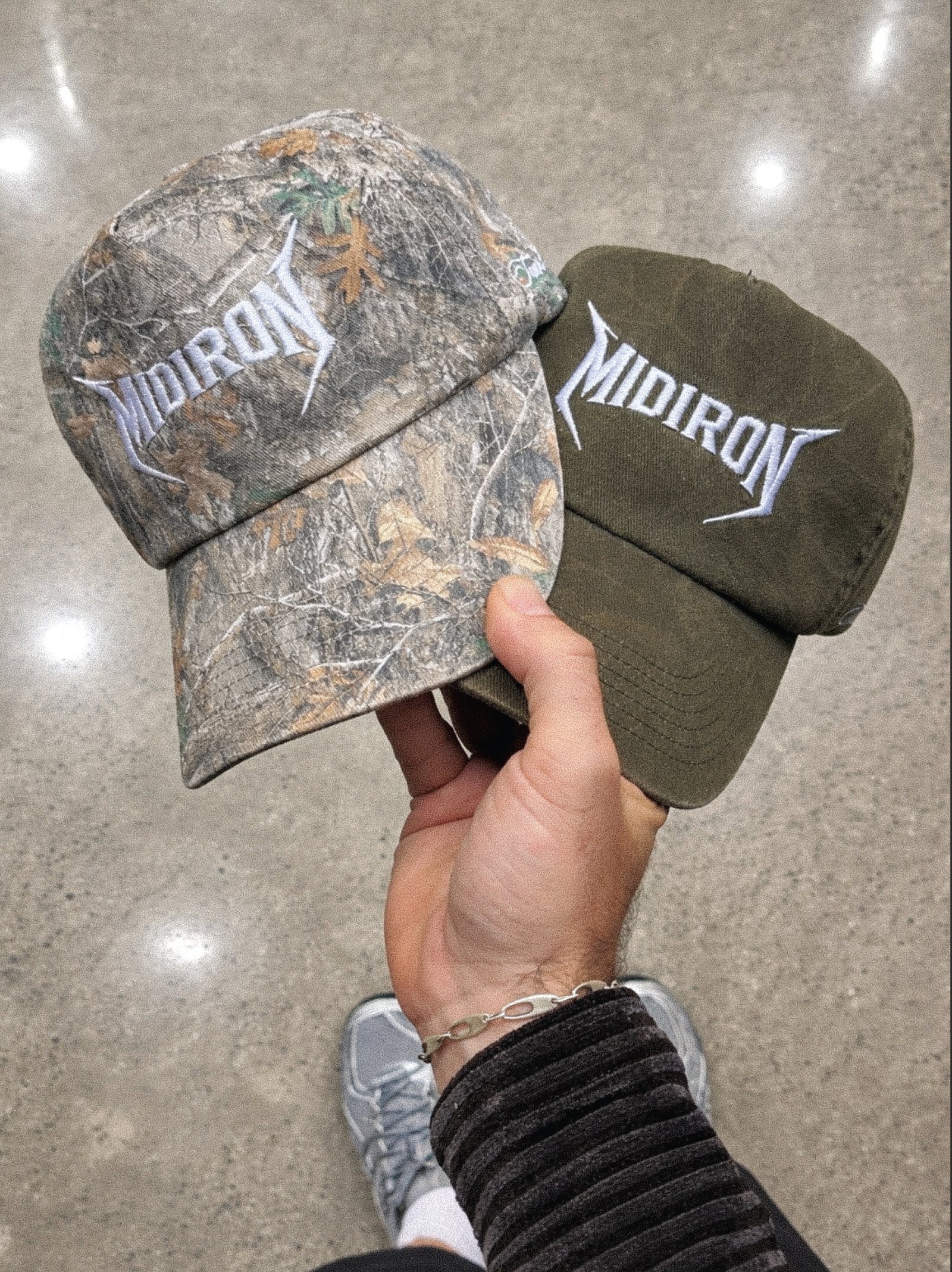 Tour Spec Cap Tree Camo by Midiron, Sydney golf brand