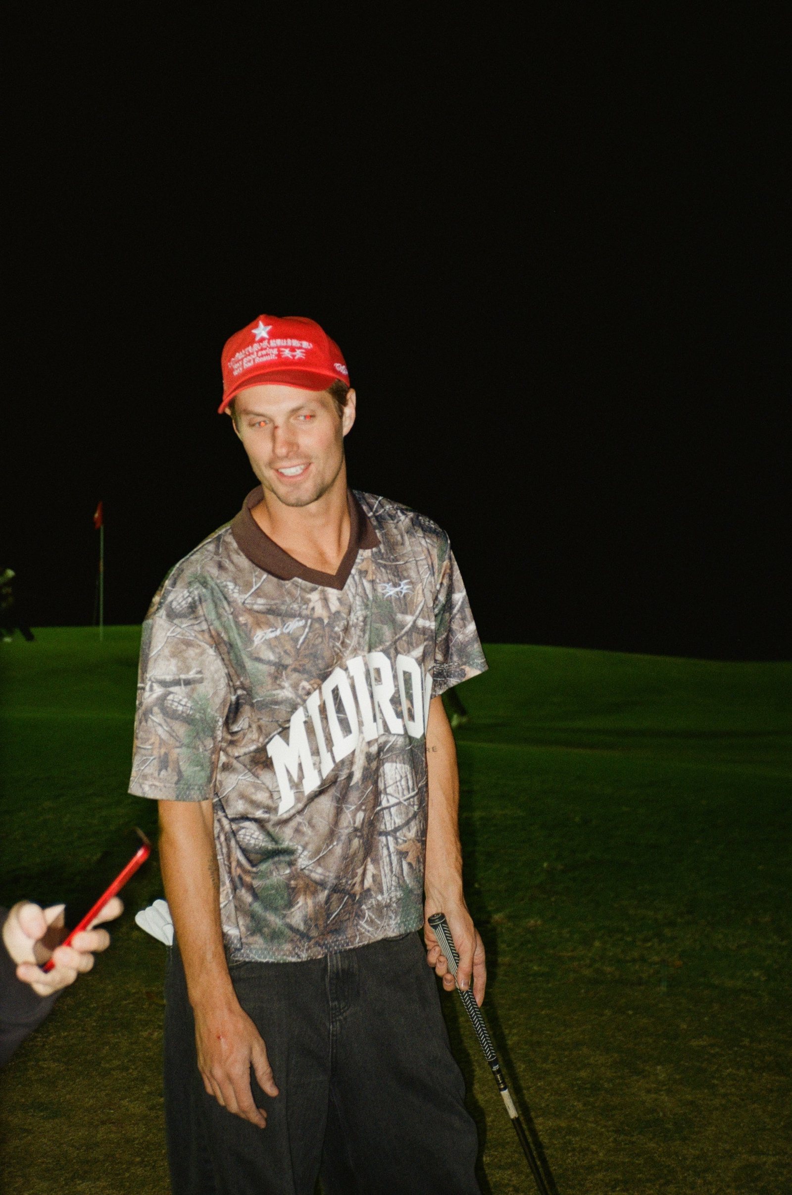 Tour Spec Polo Tree Camo by Midiron, Sydney golf brand