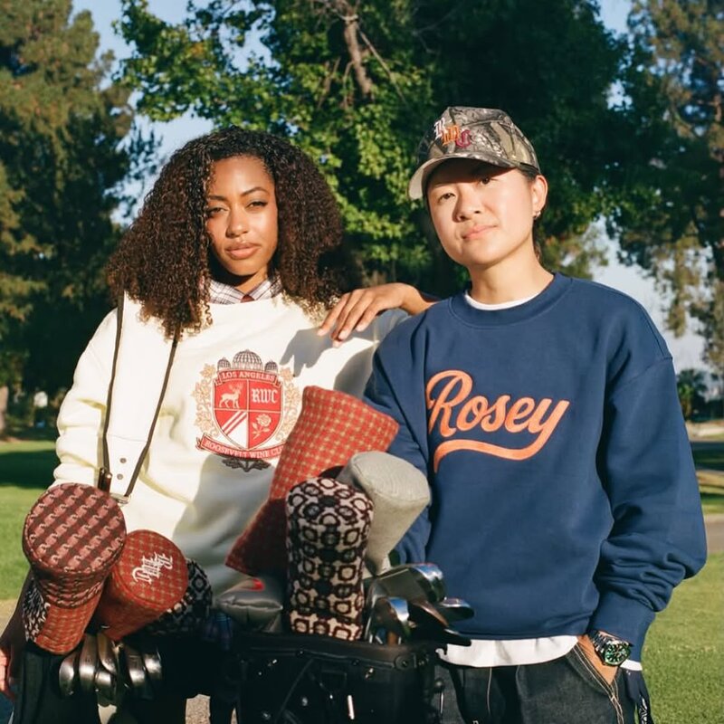 Mogshade gear on course — @mogshade_golf