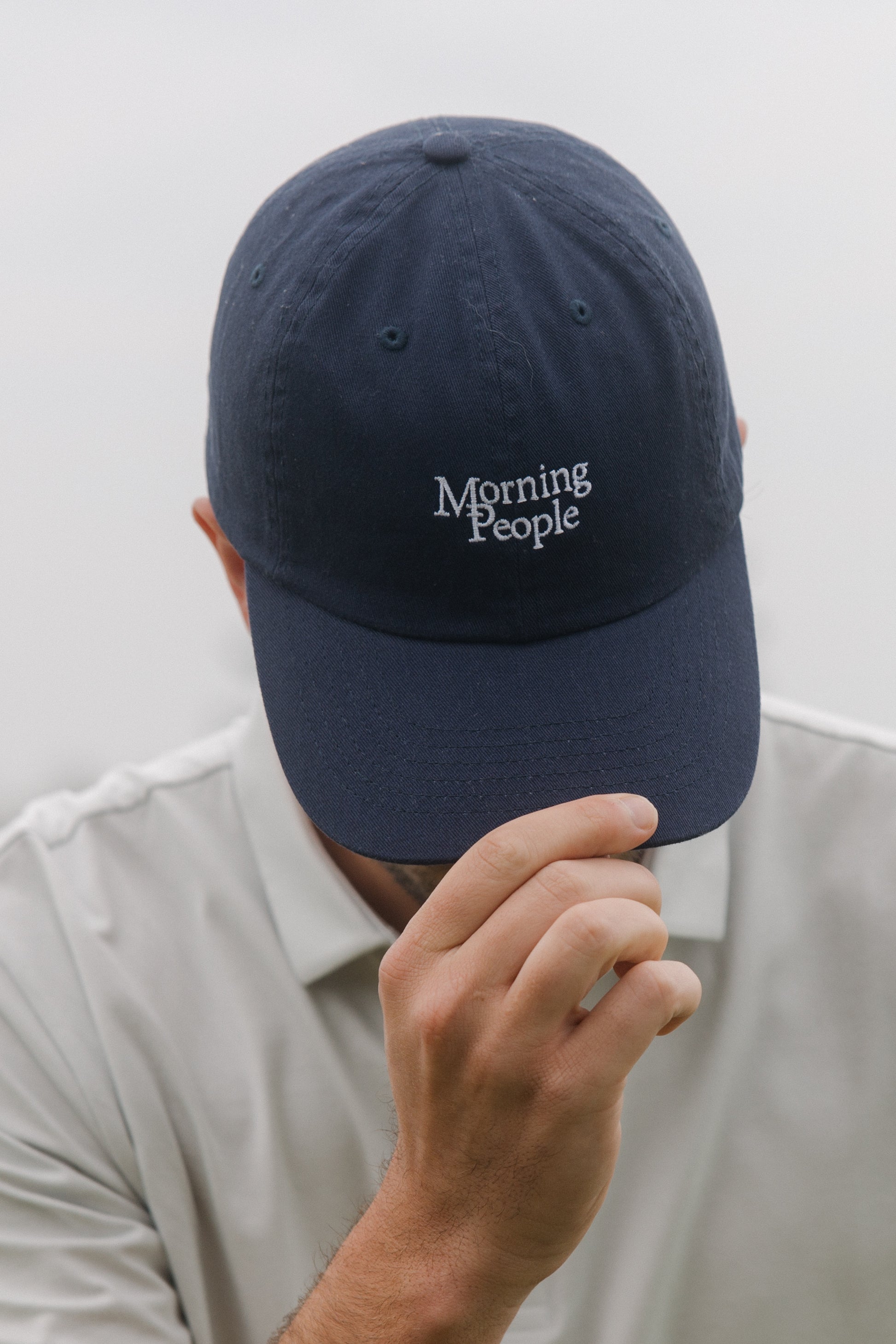 Morning People Casual Hat — Navy