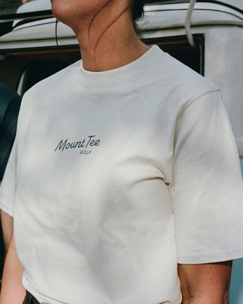 Mount Tee Golf Staple T-Shirt, Sand &middot; view 1 of 3