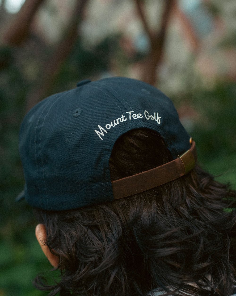 Mount Tee Golf Monoball 5 Panel Cap, Navy &middot; view 4 of 4