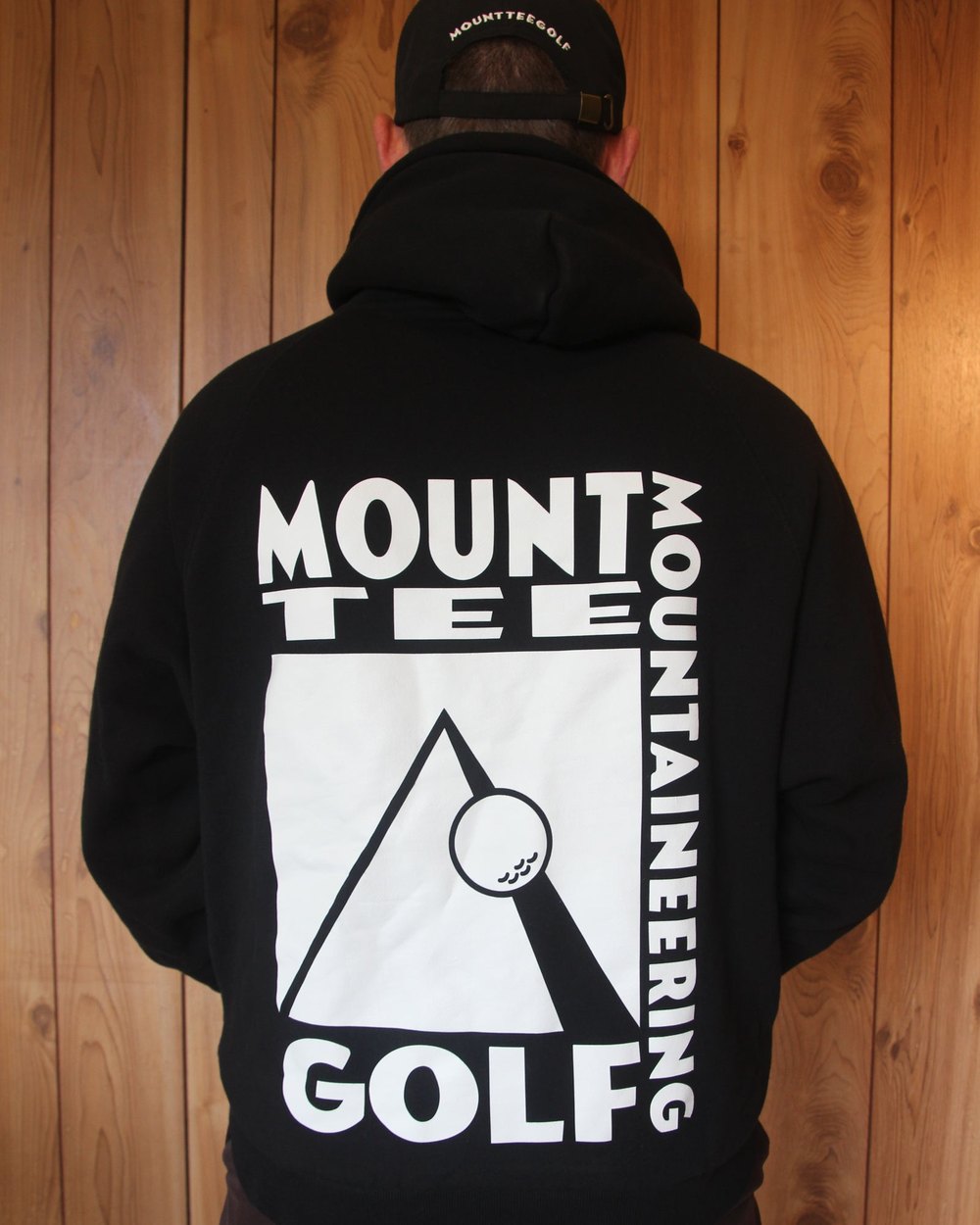 Mount Tee Golf Mountaineering Hoody, Black &middot; view 1 of 3