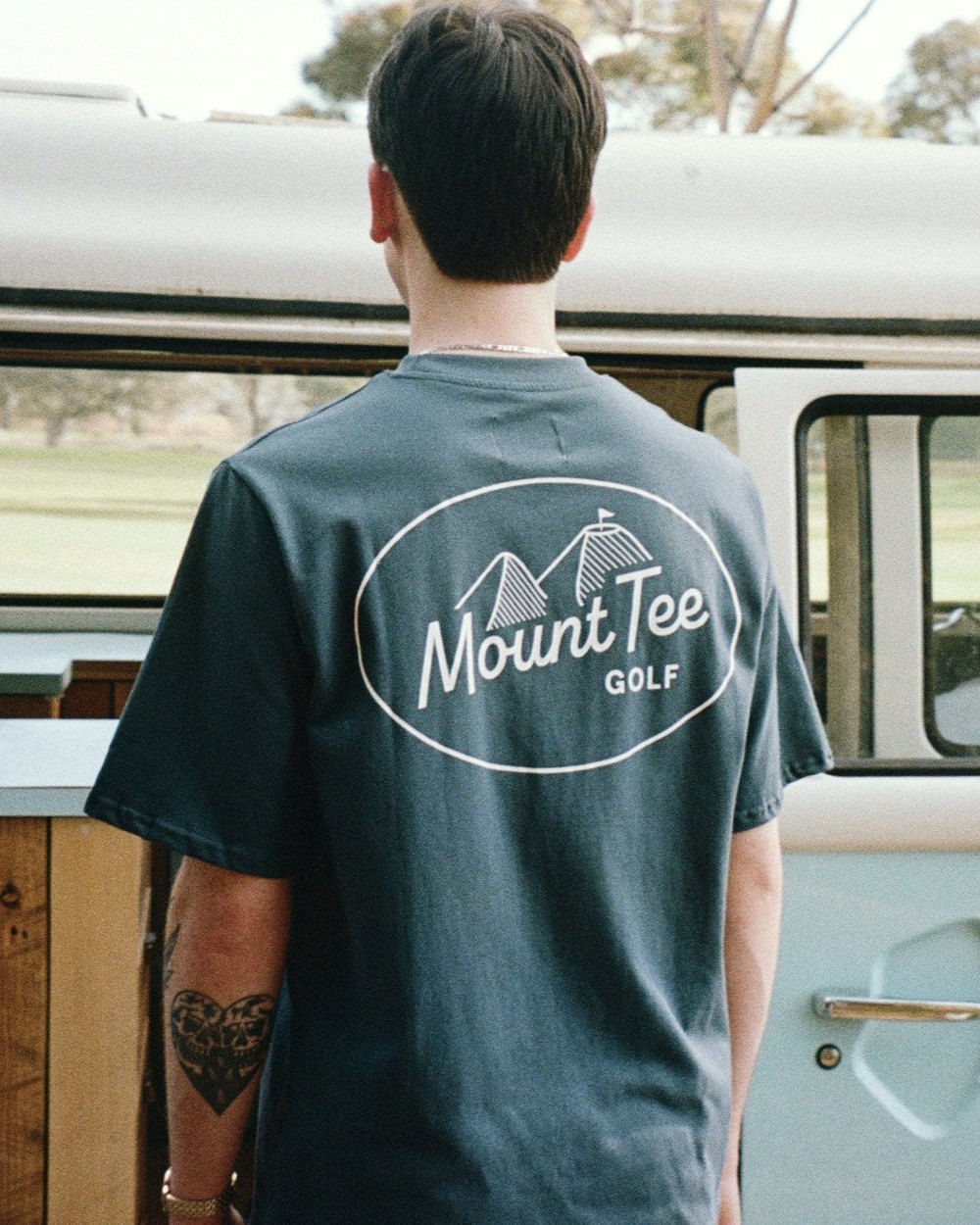 Mount Tee Golf Staple T-Shirt, Slate &middot; view 2 of 2