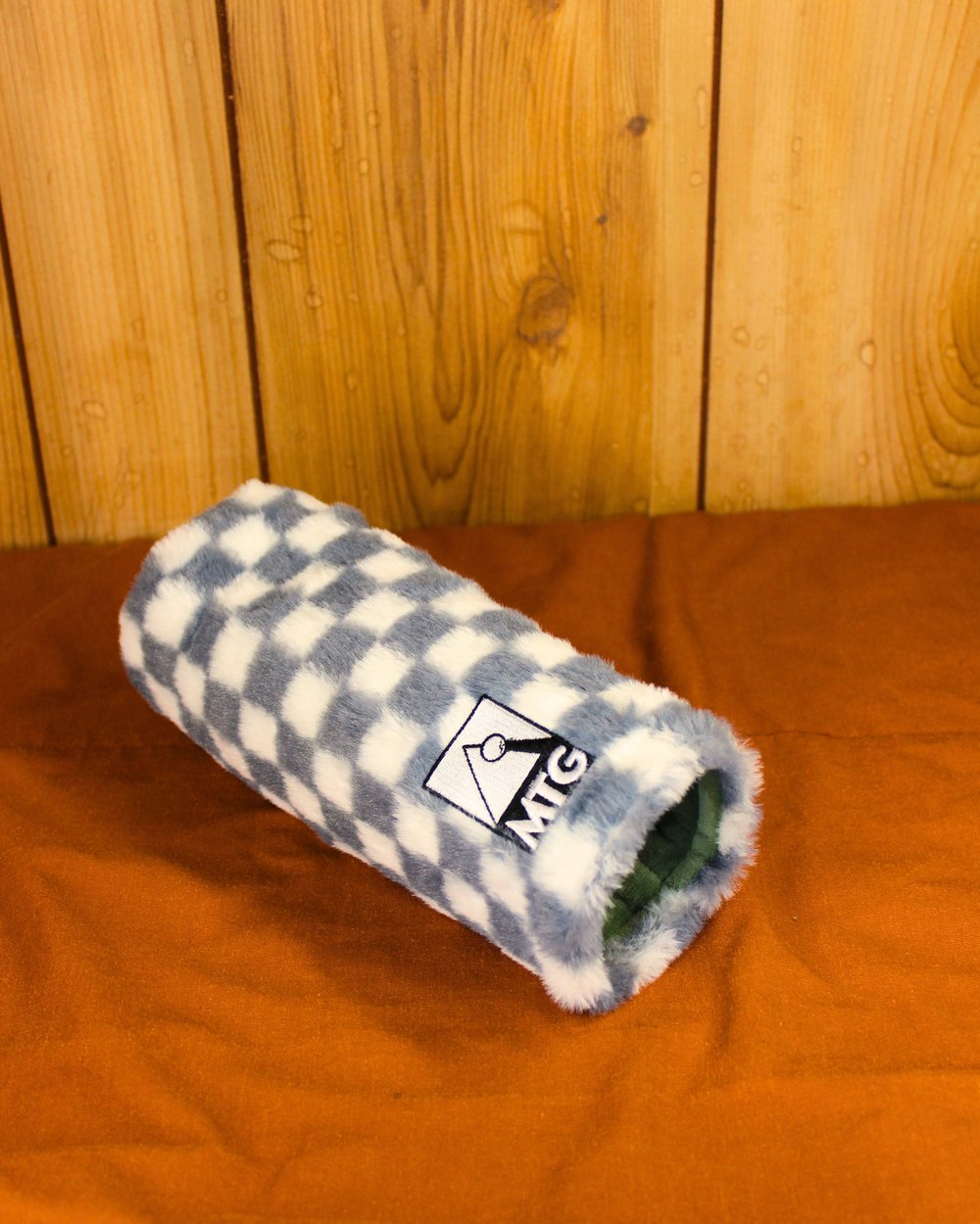 Mount Tee Golf 3 Wood Headcover, Plush Grey Checkered &middot; view 2 of 4