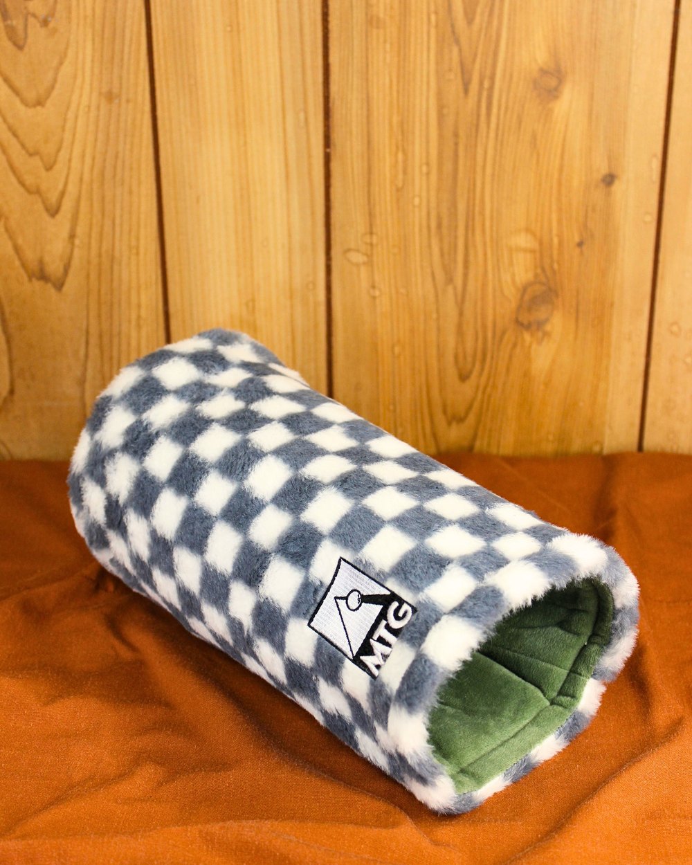 Mount Tee Golf Driver Headcover, Plush Grey Checkered &middot; view 2 of 3