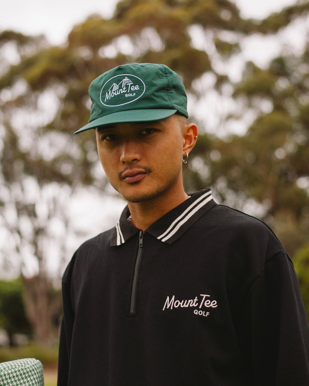 Mount Tee Golf Dunes Pullover, Black &middot; view 1 of 4