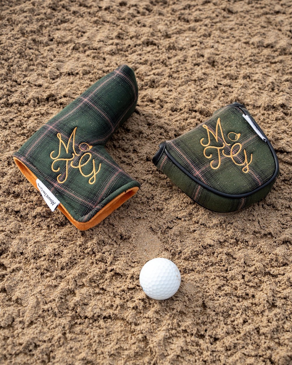 Mount Tee Golf Putter Headcover, Green Tartan &middot; view 1 of 4